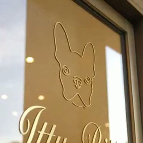 The Itty Bitty Kennels boutique window